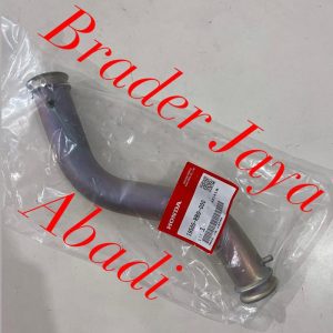 Pipa Connecting Water Pump Air Radiator Jazz Ge8 Gk5 City Gm Brio Brv Gen 1 Dg1 Freed Mobilio Hrv Gen 2 Ru1 Asli 2008 2009 2010 2011 2012 2013 2014 2015 2016 2017 2018 2019 2020 2021 Honda 19505-Rb0-000 Pipe Bypass Pompa By Pass Heater Original asli Ori