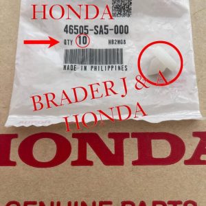 Karet Pedal Lampu Rem Injakan Kopling Klip Kancing Stopper Semua Mobil Honda Jazz City Crv Stream Crz Hrv Brv Brio Mobilio Odyssey Elysion Civic Freed Wrv Accord Acura 46505-Sa5-000 Pad Stop Rubber Stop Lamp Switch Original asli Ori