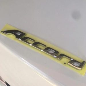Emblem Belakang Bagasi Tulisan Accord Cr2 2013 2014 2015 2016 2017 2018 2019 Original Original asli Ori