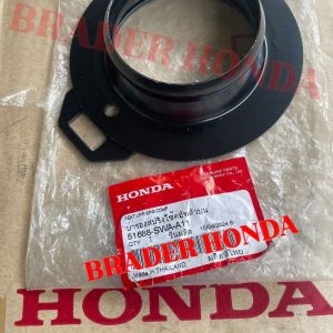 Tatakan Plat Besi Atas Per Shockbreaker Depan Crv Gen 3 4 Re1 Re3 Rm1 Rm3 2007 2008 2009 2010 2011 2012 2013 2014 2015 Honda 51688-Swa-A11 Dudukan Spring Shock Absorber Upper Support Mounting Dumper Bearing Damper Suport Rubber Mtg Original asli Ori