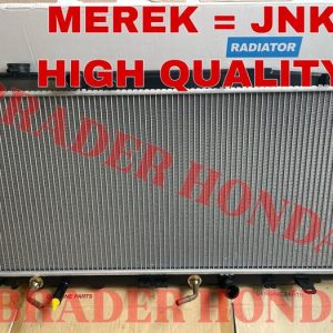 Radiator Cooler Pendingin Air Mesin Mobilio 2014 2015 2016 2017 2018 2019 2020 2021 2022 2023 Honda 19010-5Ea-K11 19010-5Ea-K61 Merek Jnk Java Nusantara Kencana Trivindo Koyorad Tip Denso Cooltec Tank Upper Lower Atas Bawah Original asli Ori