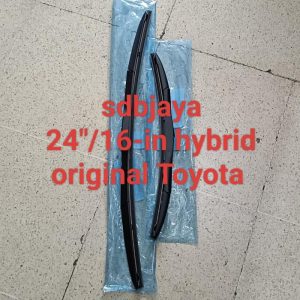 Wiper Blade Karet Kaca Depan Zenix Innova 24 16 In Model Haybrid Pisang Original Toyota Original ori asli