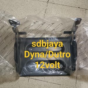Bracket Plat Dudukan Pegangan Aki Hino Dutro Dyna Saurus 110 130 12V 2010 2015 100% Original Original ori asli