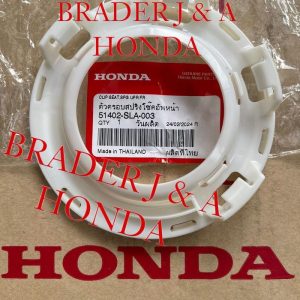 Plastik Tatakan Karet Per Shockbreaker Depan Brio Satya Jazz Ge8 City Gm2 Freed Mobilio Brv Gen 1 Dg1 Crz 2008 2009 2010 2011 2012 2013 2014 2015 2016 2017 2018 2019 2020 2021 2022 2023 2024 Honda 51402-Sla-003 Clip Seat Rubber Spring Shock Absorber Original asli Ori