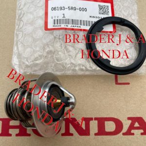 Thermostat Termostat Jazz Gd3 Ge8 Gk5 City Z Gd8 Gm2 Gm6 Gn5 Freed Gb3 Brio Hrv Mobilio Brv Crv Gen 1 Grand Civic Genio Ferio Es Century Steam 1700 Cc Accord Maestro Cielo S84 Vtil Odyssey Ra6 Honda 19301-P08-305 06193-5R0-000 Water Pump Seal Air Radiator Original asli Ori