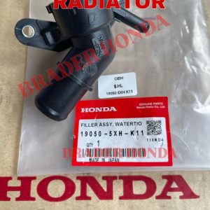 Filler Corong Air Radiator Cap Leher Tutup Brv Gen 1 Dg1 2016 2017 2018 2019 2020 2021 Honda 19050-5Xh-K11 19045-P08-013 19045-5Xh-K01 Water Coolant Hijau Biru Premix Green Antifreeze Blue Type-1 Type-2 Kepala Tank Upper Lower Atas Bawah Original asli Ori
