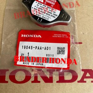 Tutup Cover Cap Ukuran 1.1 Radiator Mobilio Brio Freed Stream Jazz Ge8 Gk5 City Pesona Z Gm2 Gm6 Accord Maestro S84 Vti L Cp2 Cr2 Civic Es Century Vtis Fd1 Fd3 Fb1 Fb3 Crv Gen 1 2 3 4 5 S10 Rd4 Rd5 Re1 Re3 Rw1 Rw3 Turbo Honda 19045-P08-013 19045-Paa-A01 Original asli Ori