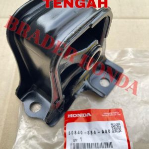 Engine Mounting Depan Tengah Radiator Bangku Mesin Accord S84 Vti L S86 Odyssey Ra6 1998 1999 2000 2001 2002 2003 Honda 50840-S84-A81 Cvt Automatic Manual Monting Fr Transmisi Rubber Karet Transmission Kaki Kapak Panggon Gantungan Dudukan Original asli Ori
