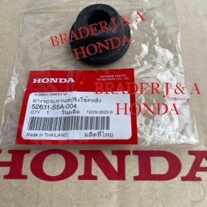 Karet Support Dudukan Shockbreaker Belakang Crv Gen 2 3 4 Rd4 Re1 Rm1 Stream Civic Es Century Vti S 2001 2002 2003 2004 2005 2006 2007 2008 2009 2010 2011 2012 2013 2014 2015 2016 2017 Honda 52631-S5A-004 Rubber Suport Damper Shock Absorber Mounting Original asli Ori